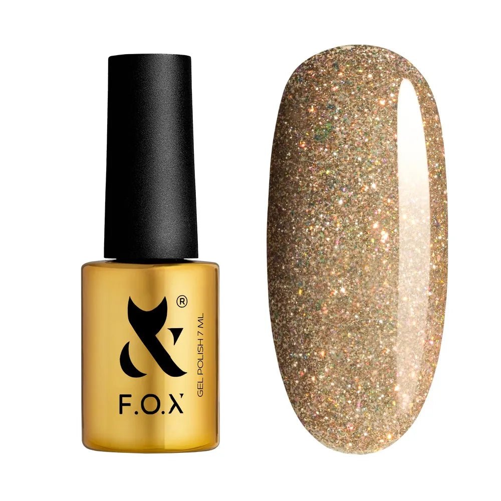F.O.X Gel Polish Flashback 004, 7 ml - Level Up Beauty Supply