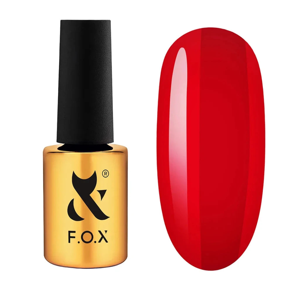 F.O.X Gel Polish Lipstick 003, 7ml - Level Up Beauty Supply