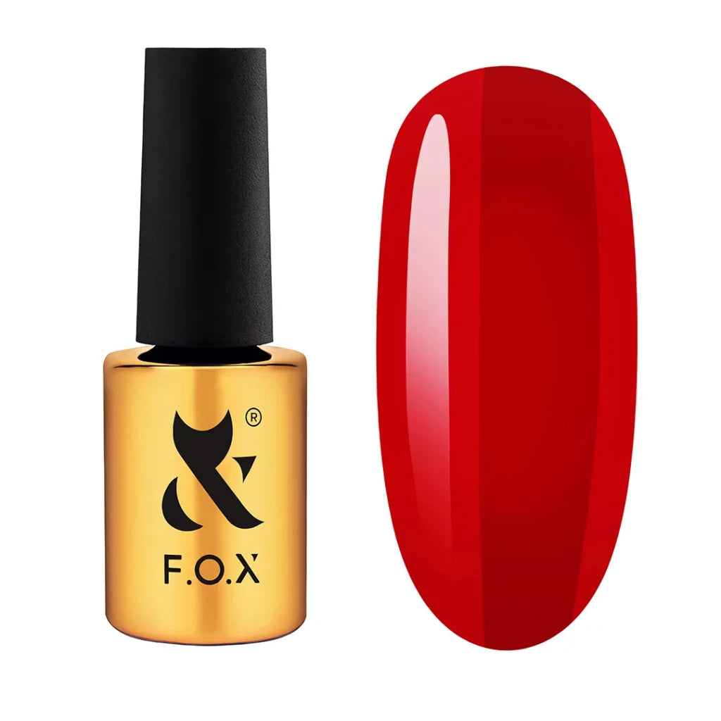 F.O.X Gel Polish Lipstick 005, 7ml - Level Up Beauty Supply