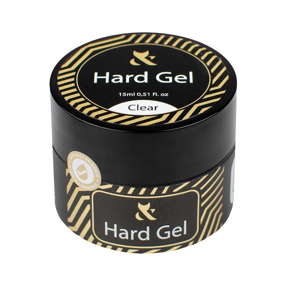 F.O.X Hard gel Clear - Level Up Beauty Supply