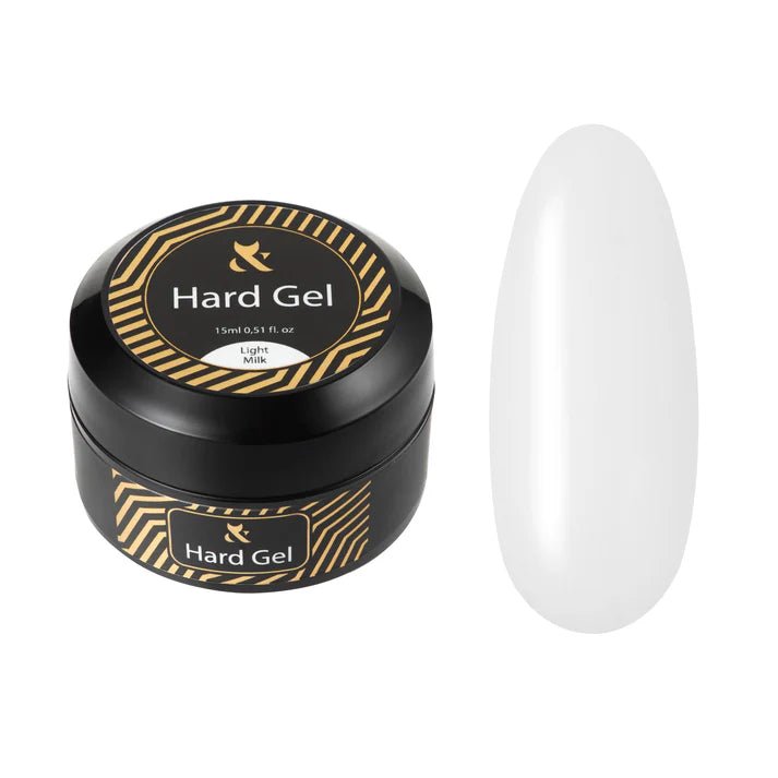 F.O.X Hard gel Cover Light Milk, 15 ml - Level Up Beauty Supply
