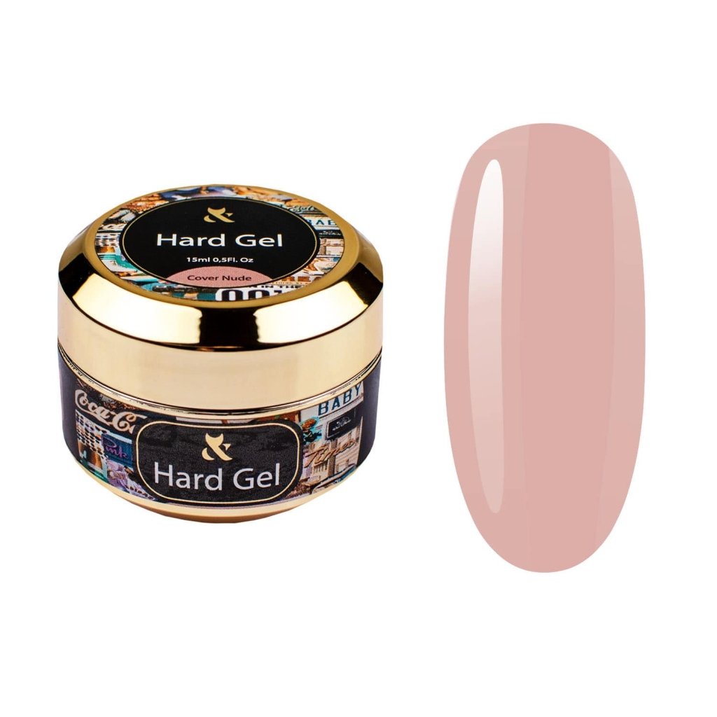 F.O.X Hard gel Cover Nude - Level Up Beauty Supply