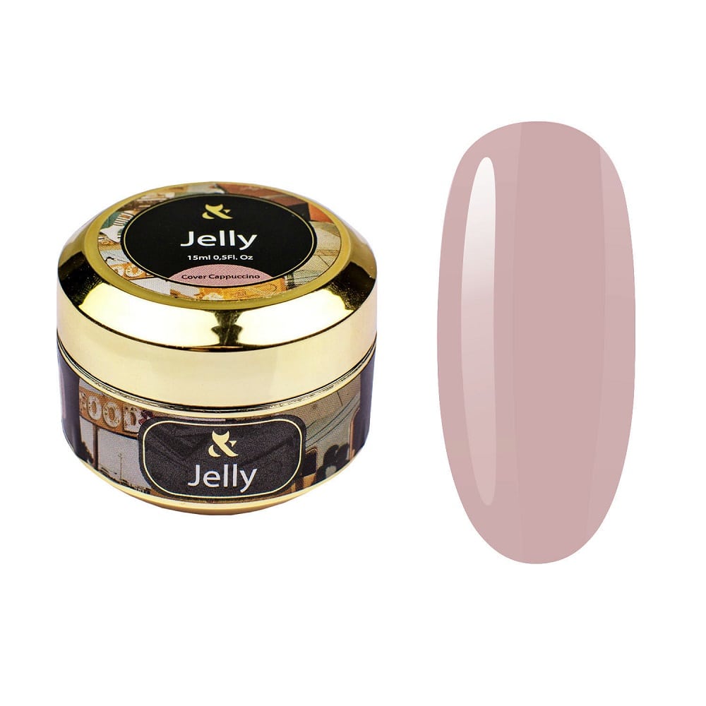 F.O.X Jelly Gel Cover Cappuccino - Level Up Beauty Supply