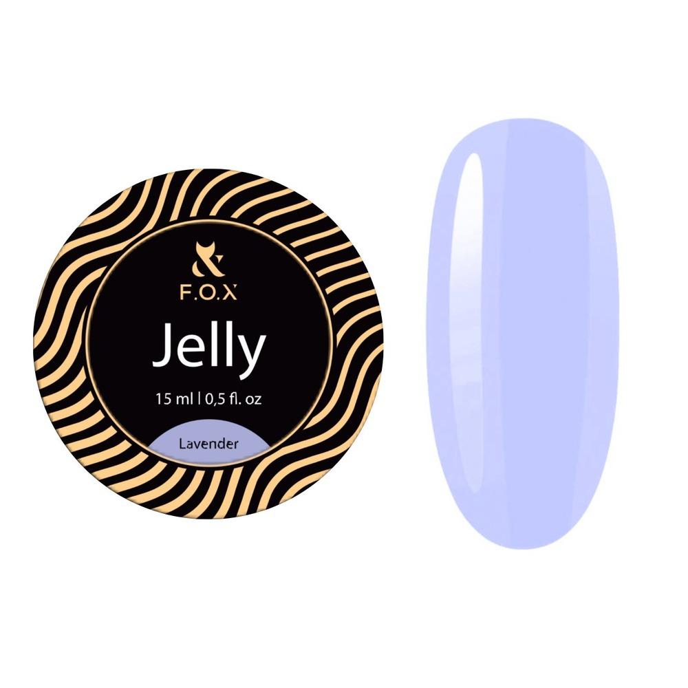F.O.X Jelly Cover Gel Lavender, 15 ml - Level Up Beauty Supply