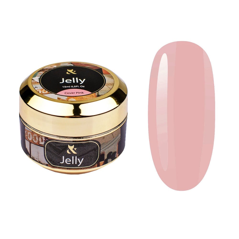F.O.X Jelly Gel Cover Pink - Level Up Beauty Supply