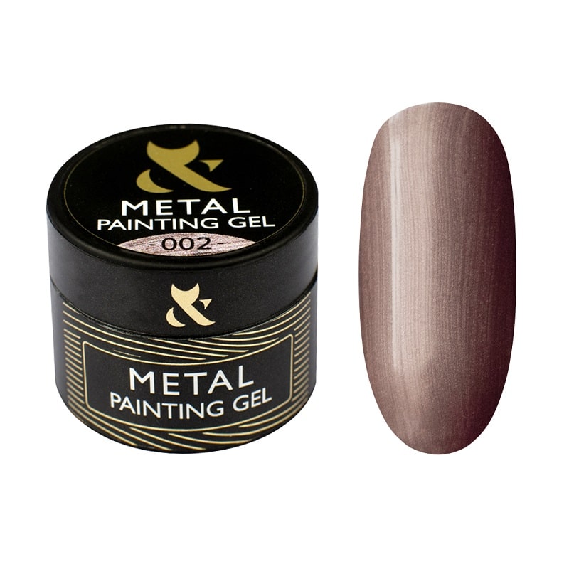 F.O.X Metal gel paint 002 (bronze), 5 ml