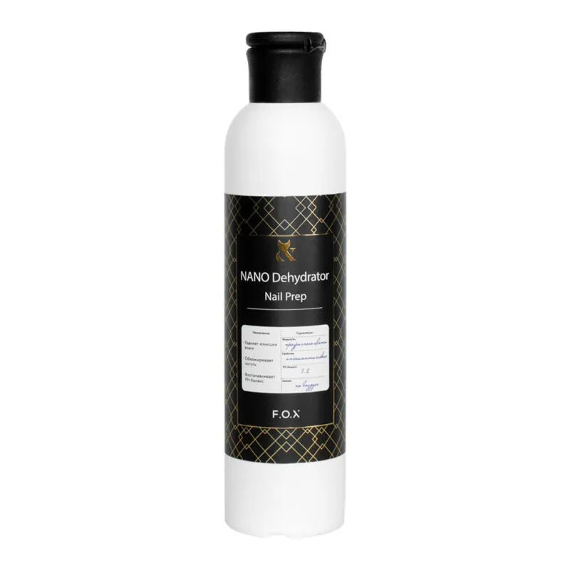 F.O.X NANO Dehydrator Nail Prep, 250 ml (Pickup Only) - Level Up Beauty Supply