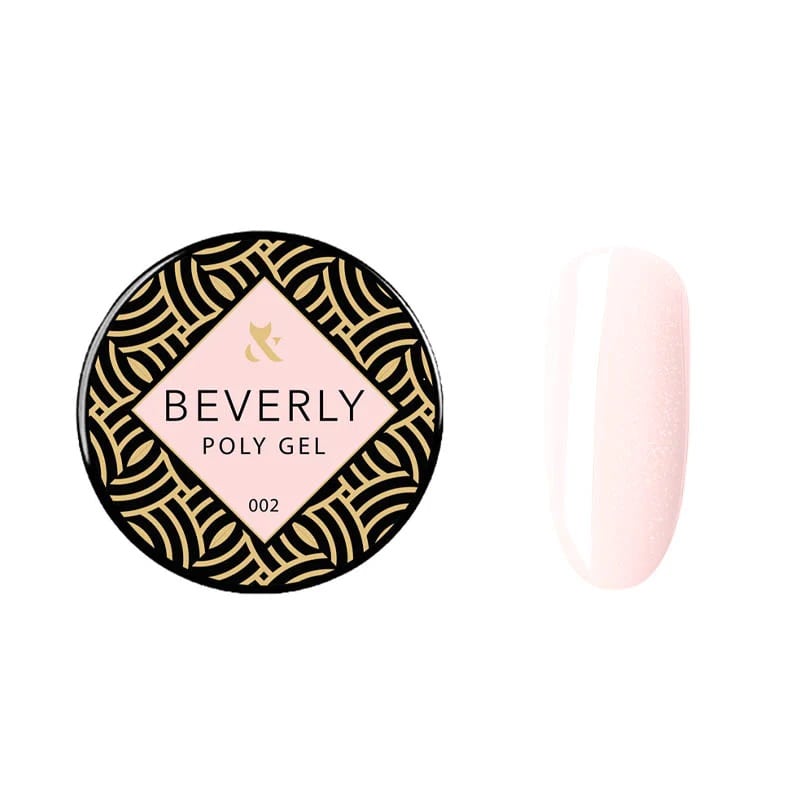 F.O.X Poly gel Beverly 002, 15 ml - Level Up Beauty Supply
