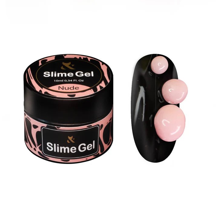 F.O.X Slime Gel Nude, 10 ml - Level Up Beauty Supply