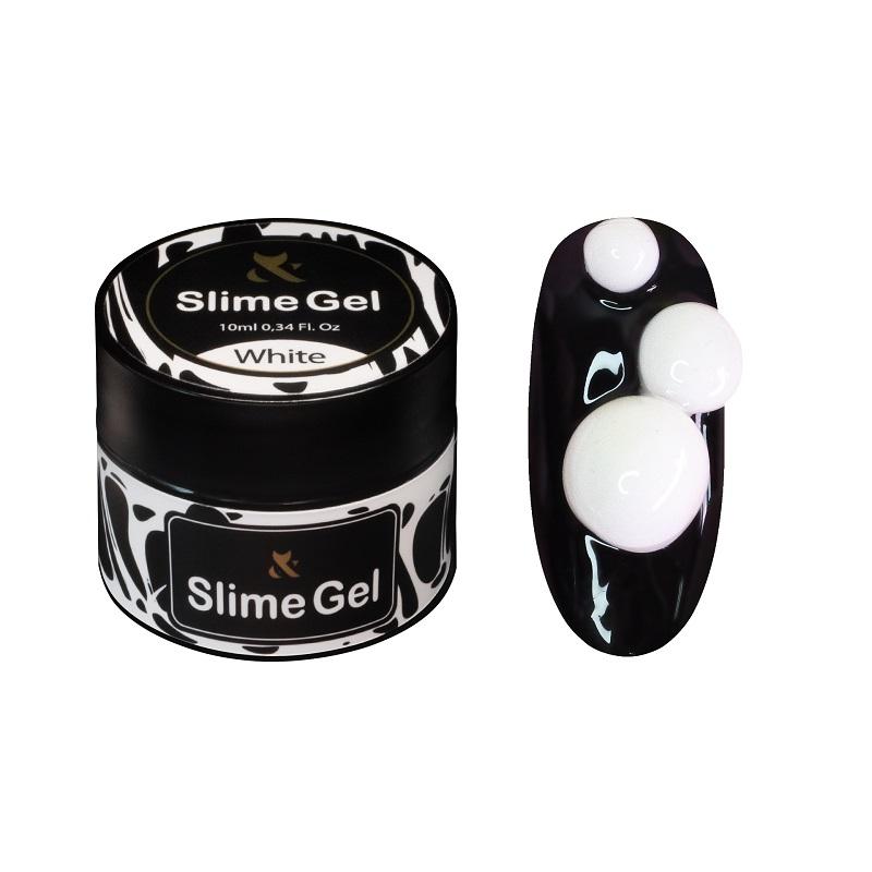 F.O.X Slime Gel White, 10 ml - Level Up Beauty Supply