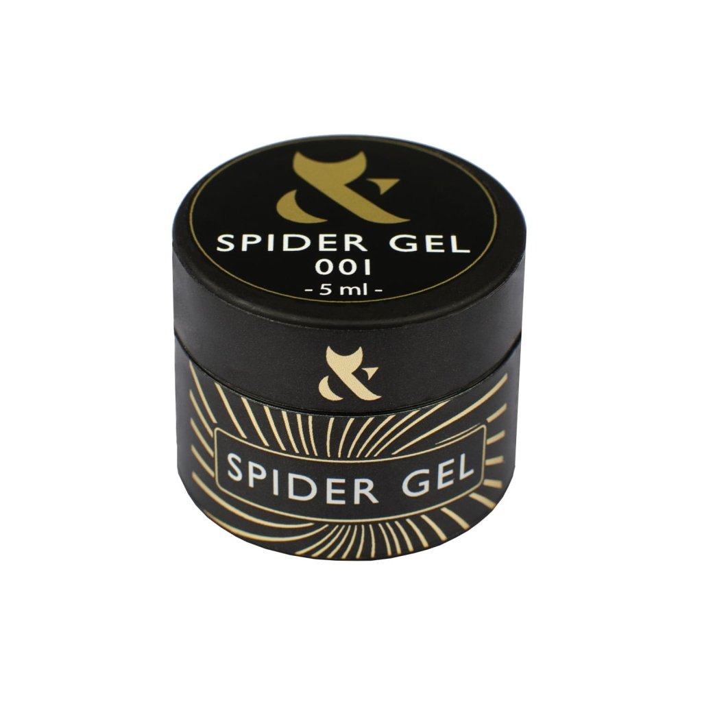 F.O.X Spider Gel 001 (White), 5 ml - Level Up Beauty Supply