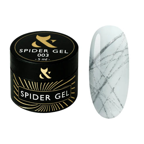 F.O.X Spider Gel 003 (Silver), 5 ml