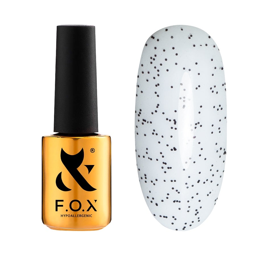 F.O.X Top Dot Black, 7 ml - Level Up Beauty Supply