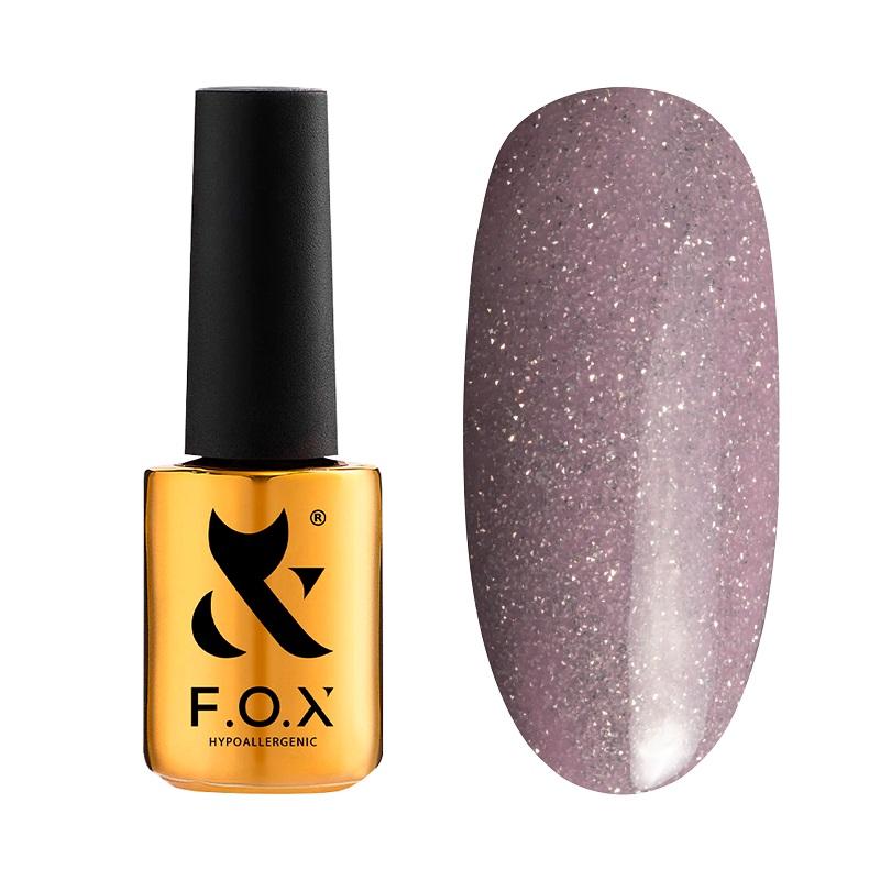 F.O.X gel-polish gold Sparkle 006, 7ml - Level Up Beauty Supply