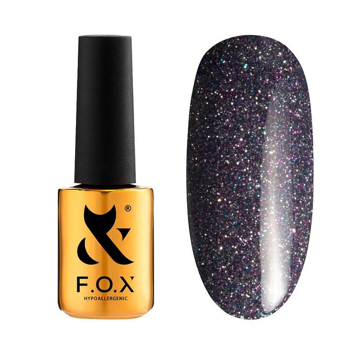 F.O.X gel-polish gold Sparkle 008, 7ml