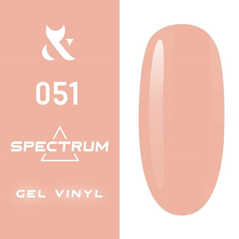 F.O.X gel-polish gold Spectrum 051 - Level Up Beauty Supply
