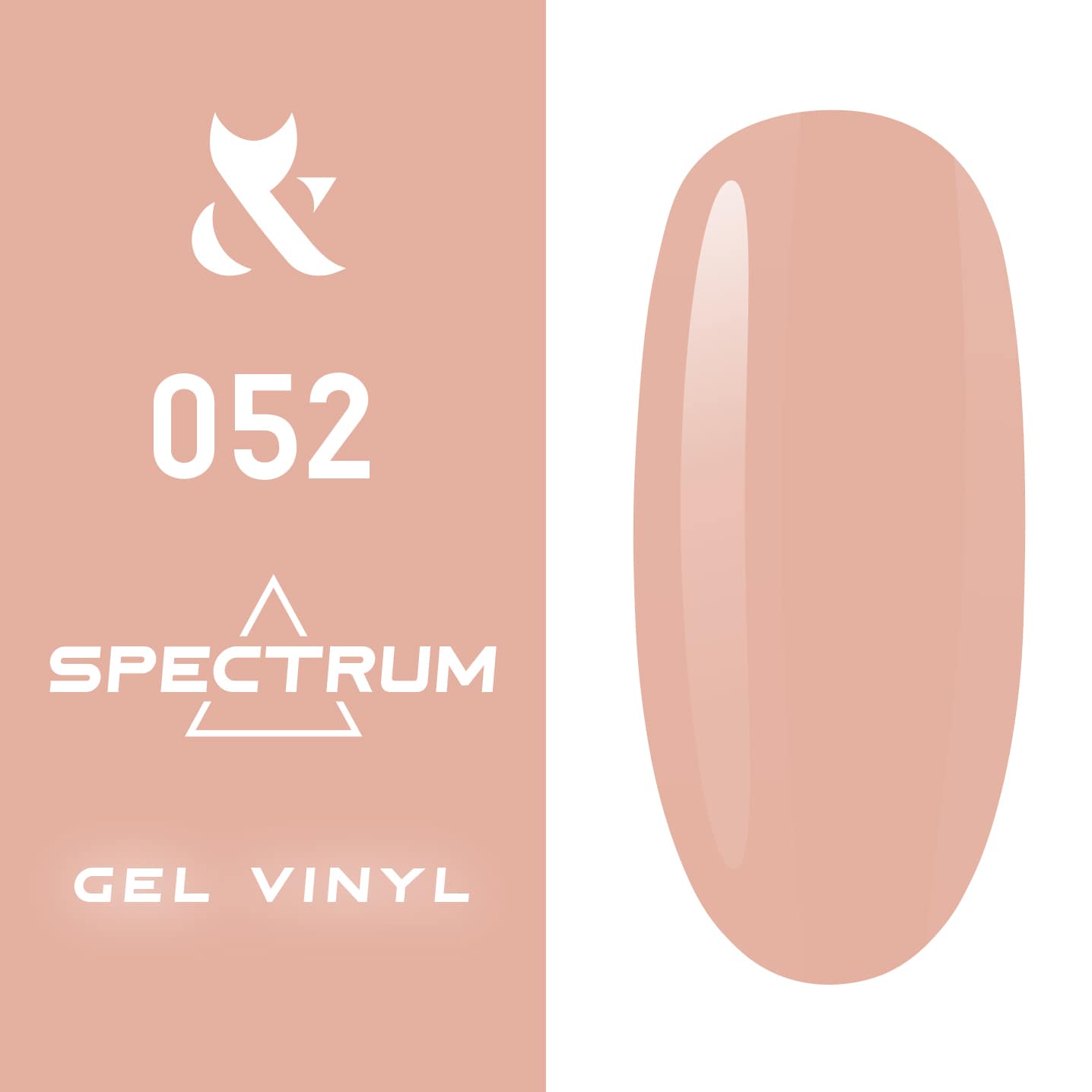 F.O.X gel-polish gold Spectrum 052 - Level Up Beauty Supply