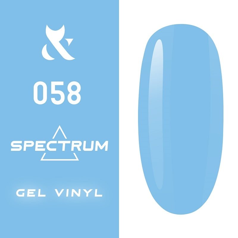 F.O.X gel-polish gold Spectrum 058 - Level Up Beauty Supply
