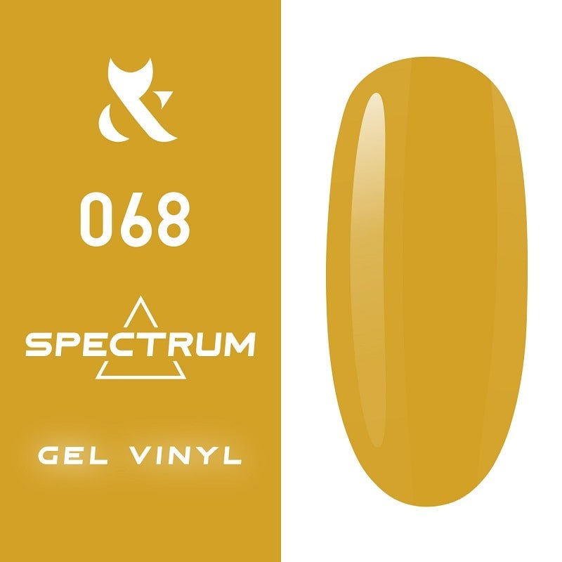 F.O.X gel-polish gold Spectrum 068 - Level Up Beauty Supply