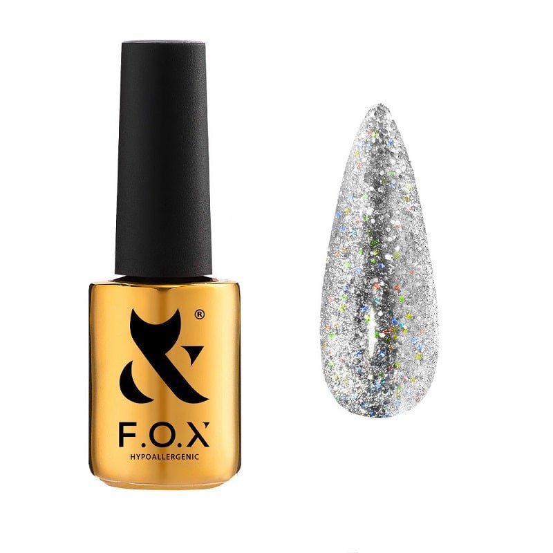 F.O.X gel-polish gold Sphynx Cat Eye 003, 7 ml - Level Up Beauty Supply