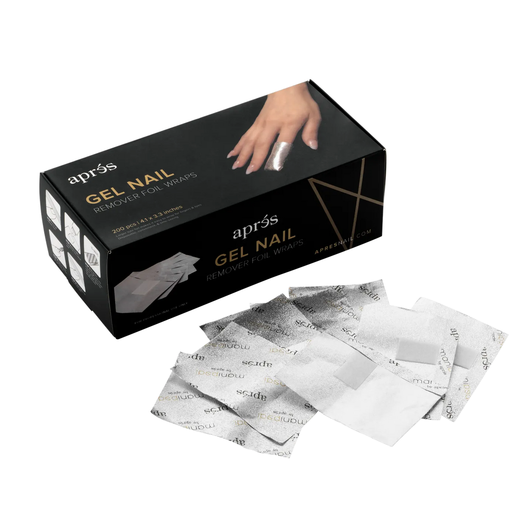Aprés - Nail Remover Foil Wraps 200 Pcs