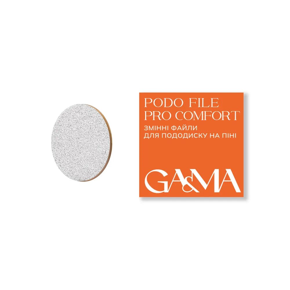 GA&MA COMFORT Disposable Files for PODO disc, 50 pcs - Level Up Beauty Supply
