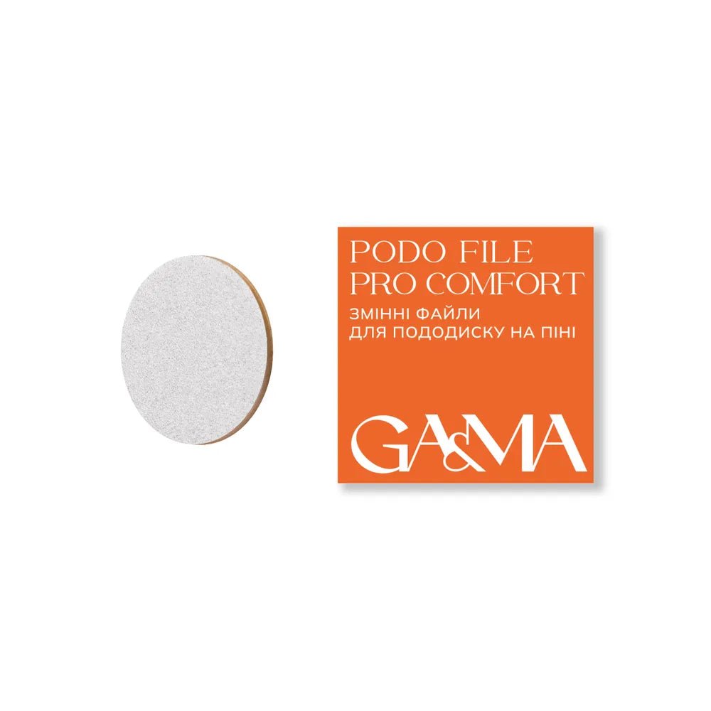 GA&MA COMFORT Disposable Files for PODO disc, 50 pcs - Level Up Beauty Supply