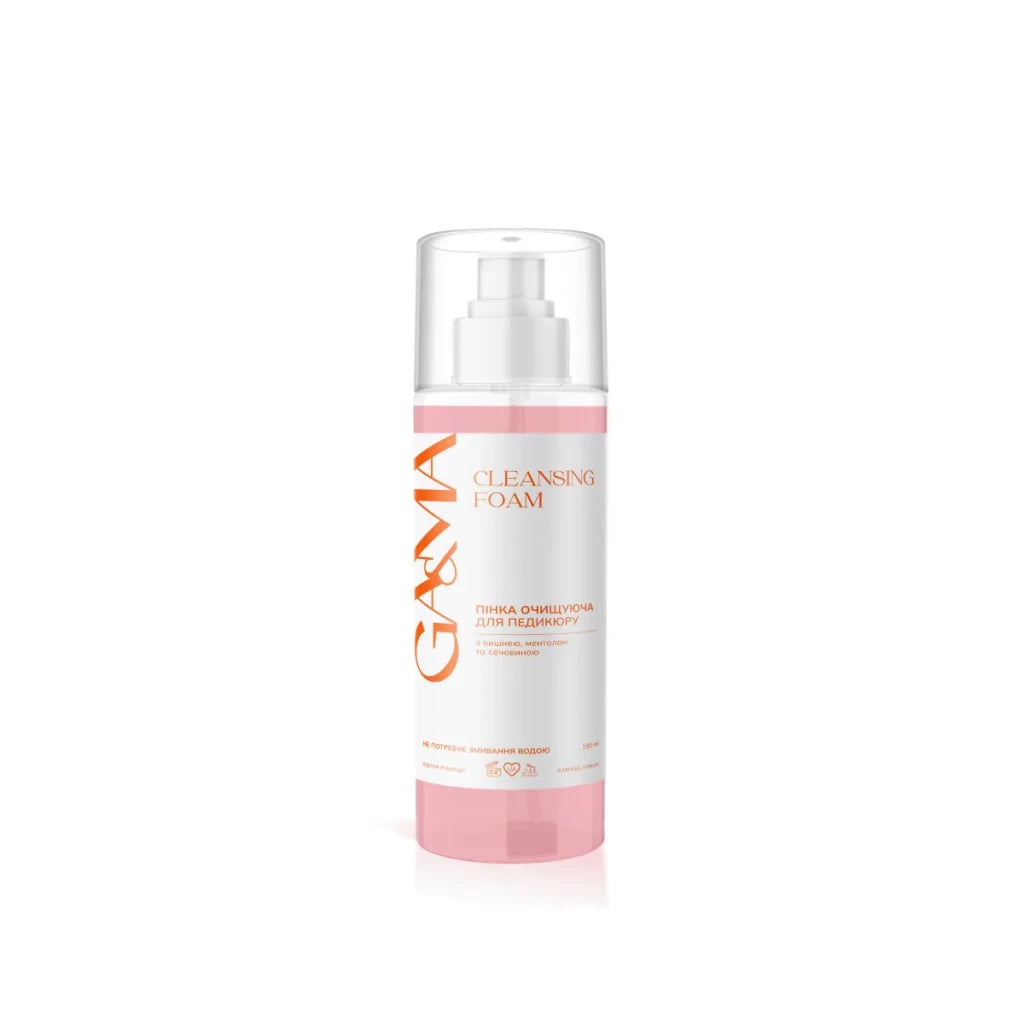 GA&MA Cleansing Foam with Urea (Cherry + Menthol) 150 ml - Level Up Beauty Supply