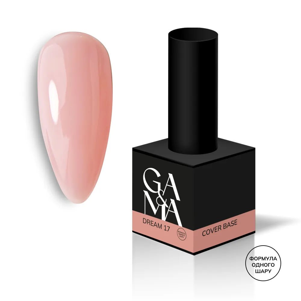 GA&MA Cover base 017 Dream 15 ml - Level Up Beauty Supply