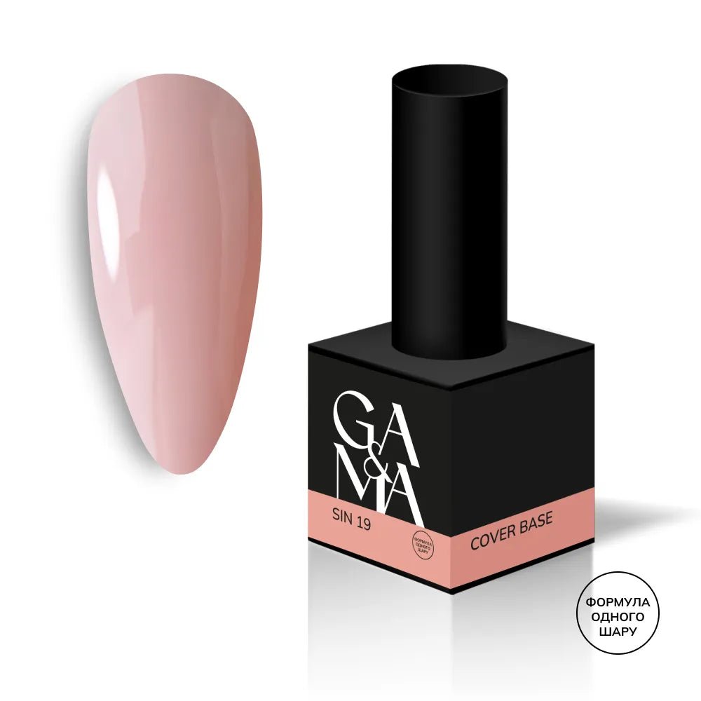 GA&MA Cover base 019 Sin 15 ml - Level Up Beauty Supply