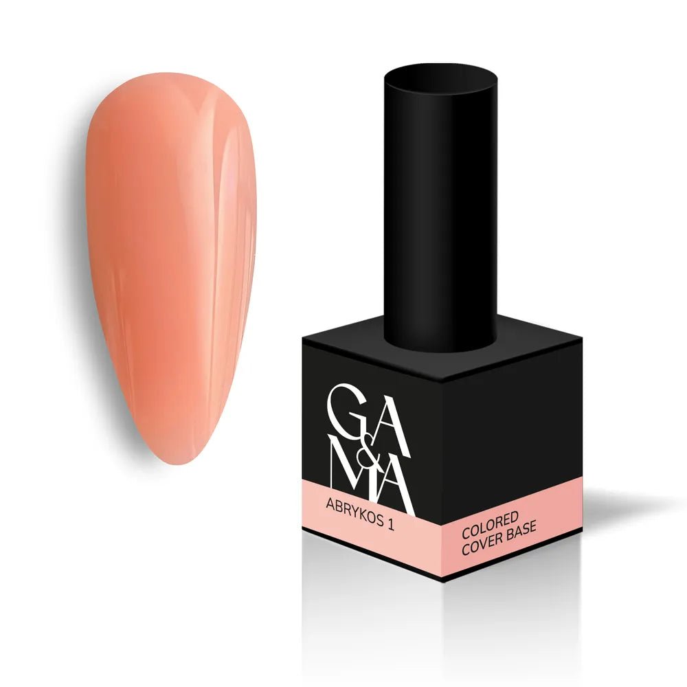 GA&MA Cover base Colored 001 Abrykos 15 ml - Level Up Beauty Supply