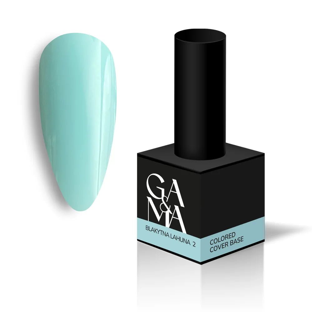 GA&MA Cover base Colored 002 Blakytna lahuna 15 ml - Level Up Beauty Supply