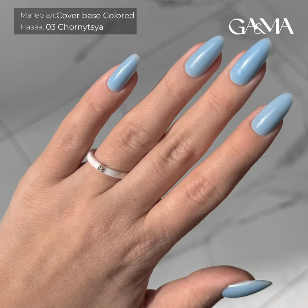 GA&MA Cover base Colored 003 Chornytsya 15 ml