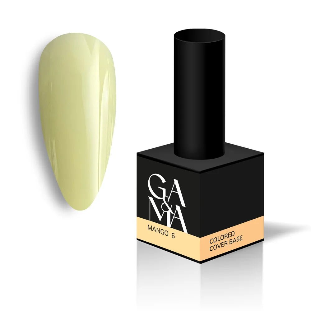 GA&MA Cover base Colored 006 Mango 15 ml - Level Up Beauty Supply