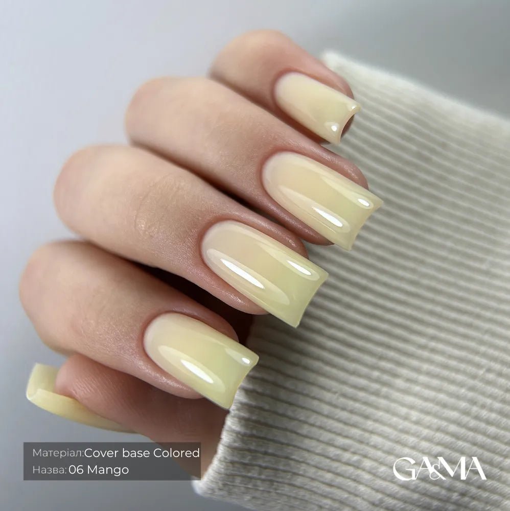 GA&MA Cover base Colored 006 Mango 15 ml - Level Up Beauty Supply