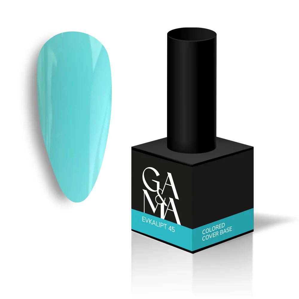 GA&MA Cover base Colored 045 Evkalipt 15 ml - Level Up Beauty Supply