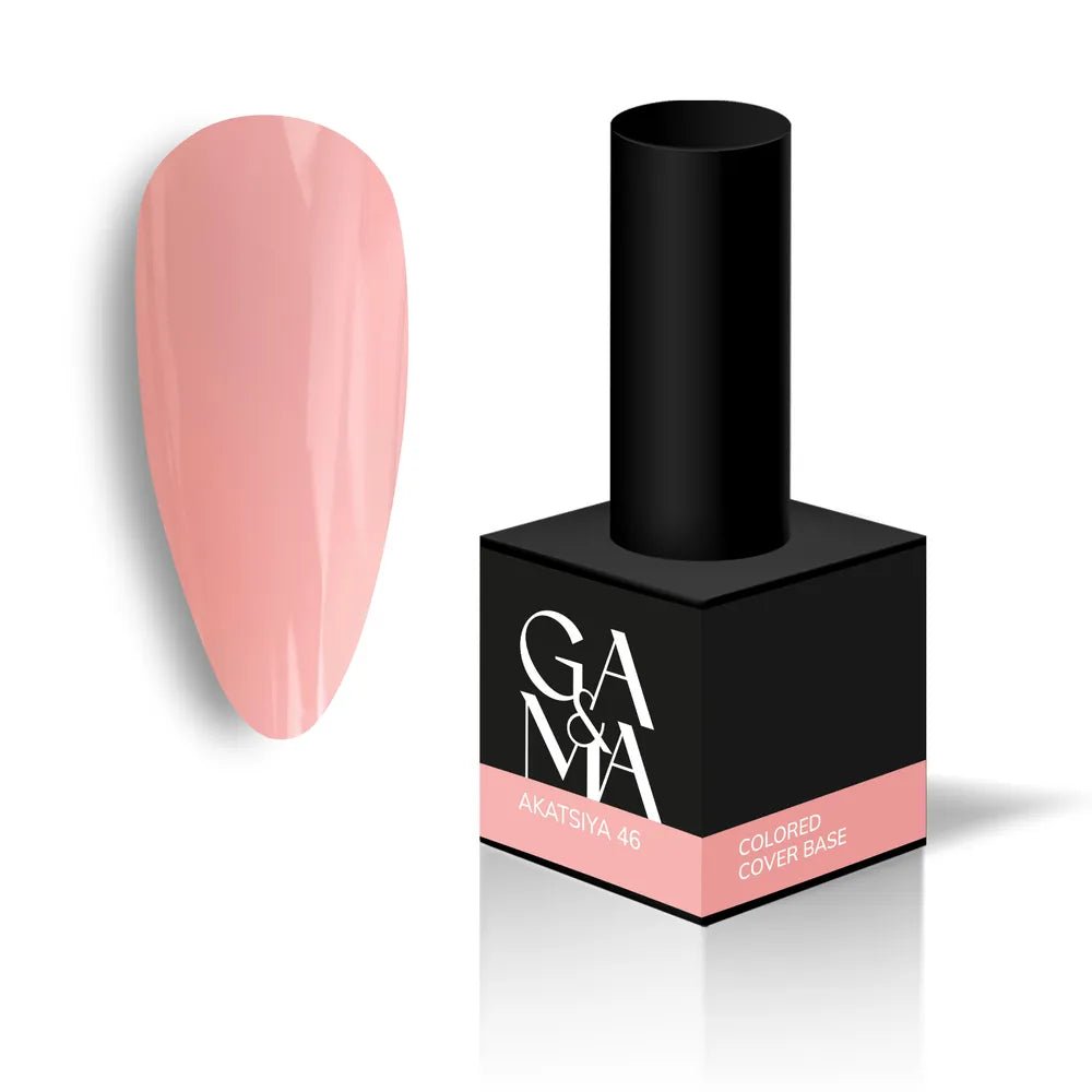 GA&MA Cover base Colored 046 Akatsiya 15 ml - Level Up Beauty Supply