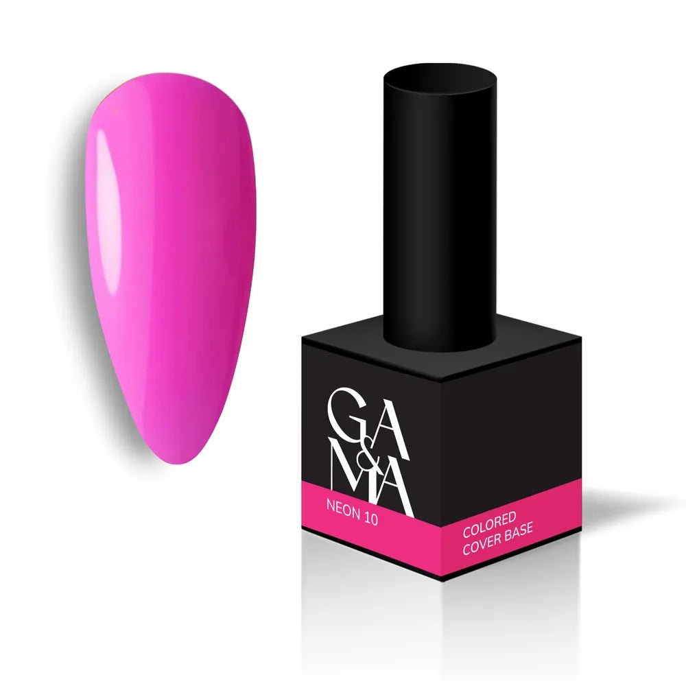 GA&MA Cover base Colored Neon 010 15 ml - Level Up Beauty Supply