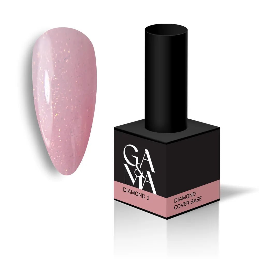 GA&MA Cover base Diamond 001 15 ml - Level Up Beauty Supply