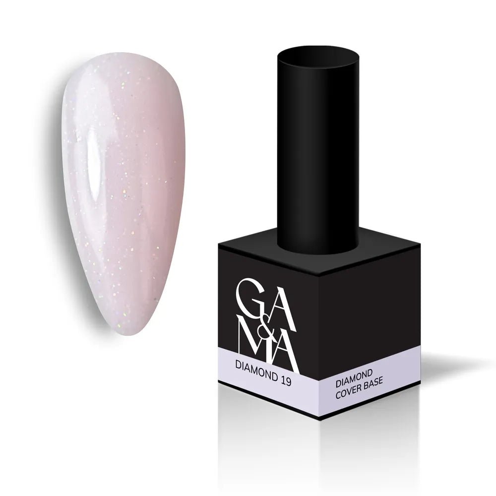 GA&MA Cover base Diamond 019 15 ml - Level Up Beauty Supply