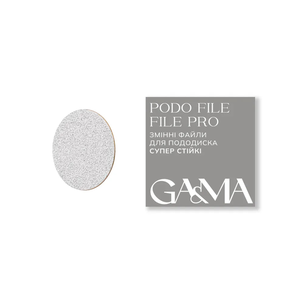 GA&MA Disposable Files for PODO disc, 50 pcs