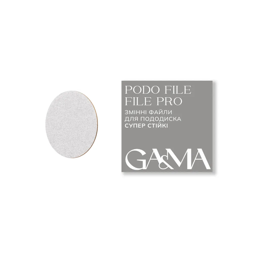GA&MA Disposable Files for PODO disc, 50 pcs