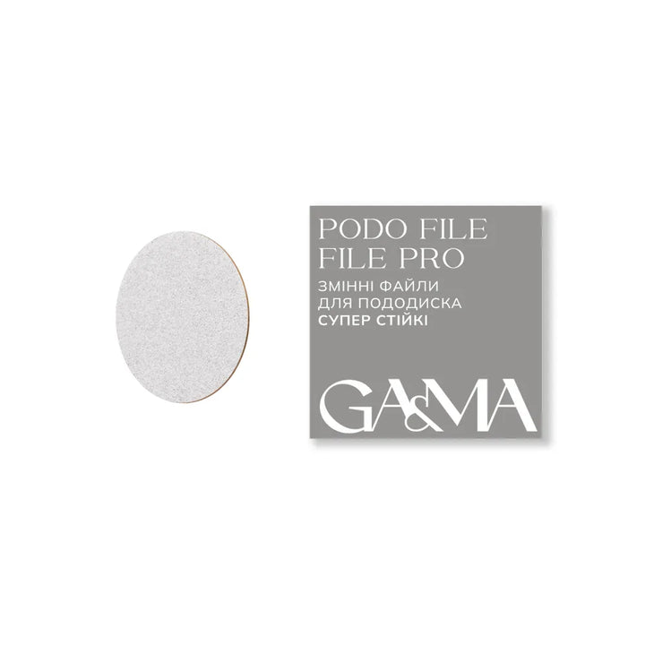 GA&MA Disposable Files for PODO disc, 50 pcs