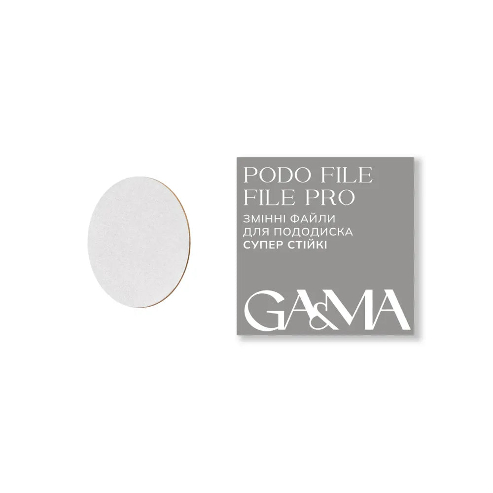 GA&MA Disposable Files for PODO disc, 50 pcs