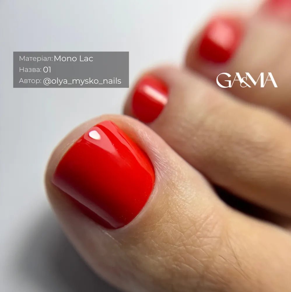 GA&MA Gel Polish Mono Lac 001 6 ml (TPO free) - Level Up Beauty Supply