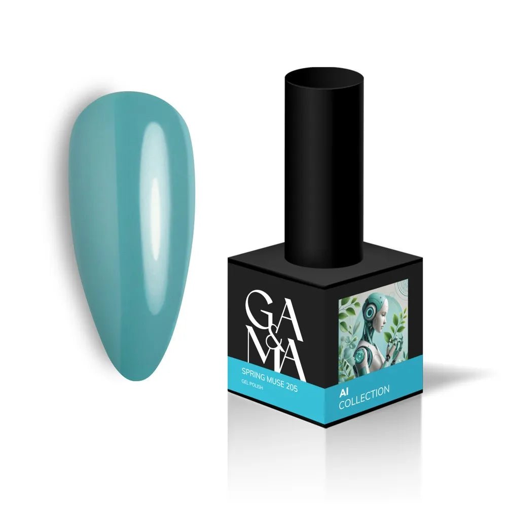 GA&MA Gel polish AI collection 205 Spring Muse 10 ml (TPO free) - Level Up Beauty Supply