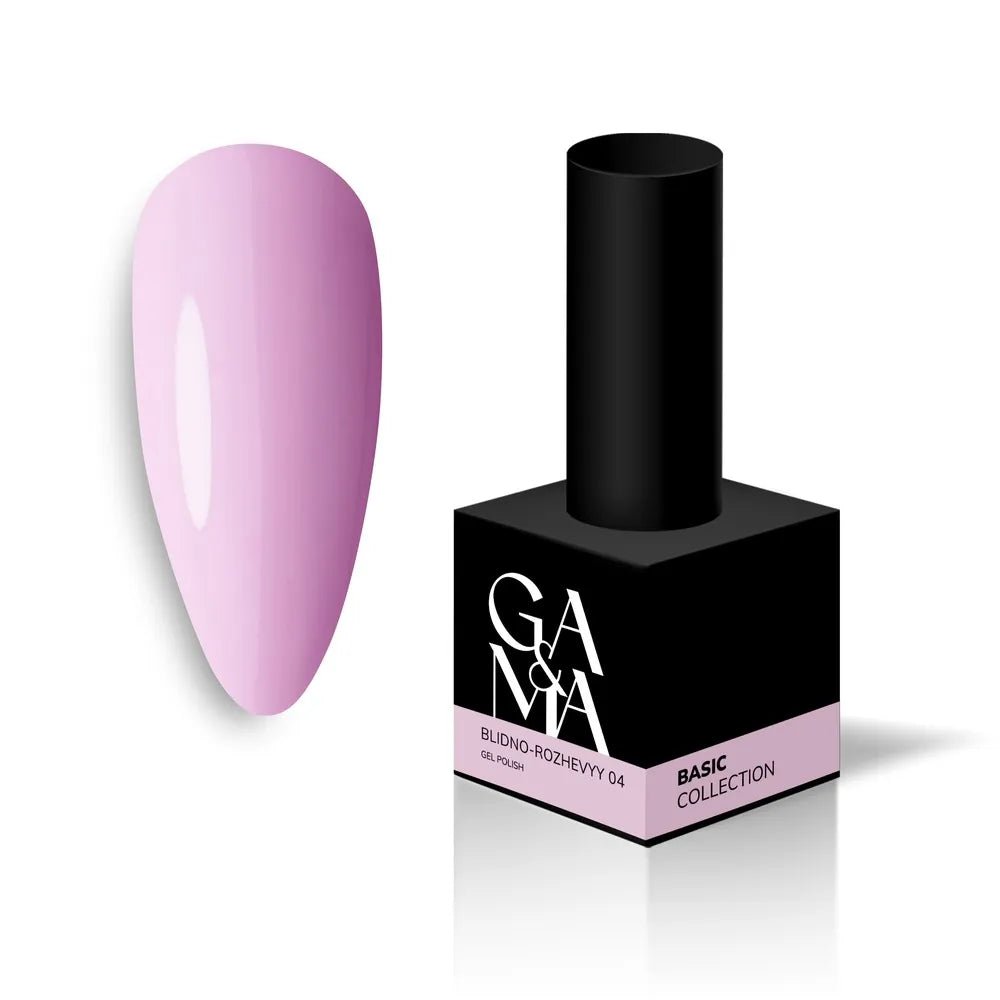 GA&MA Gel polish Basic collection 004 blidno - rozhevyy 10 ml (TPO free) - Level Up Beauty Supply
