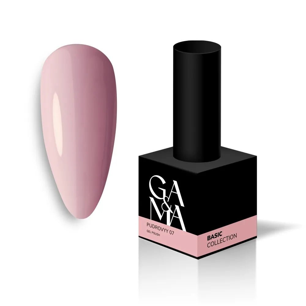 GA&MA Gel polish Basic collection 007 pudrovyy 10 ml (TPO free) - Level Up Beauty Supply