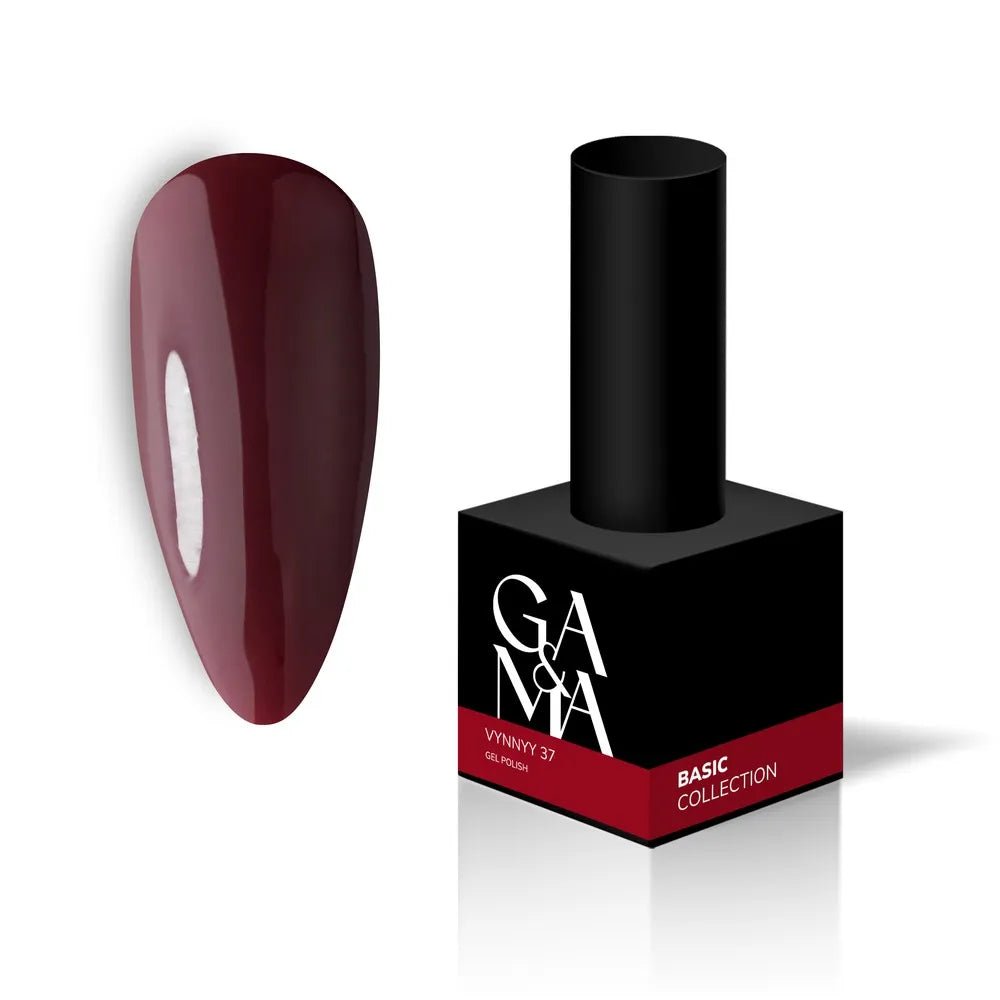GA&MA Gel polish Basic collection 037 Vynnyy 10 ml (TPO free) - Level Up Beauty Supply