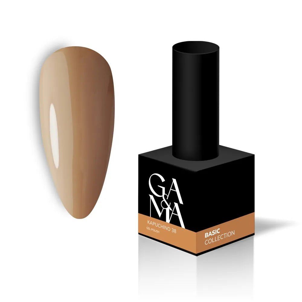 GA&MA Gel polish Basic collection 038 Cappuccino 10 ml (TPO free) - Level Up Beauty Supply